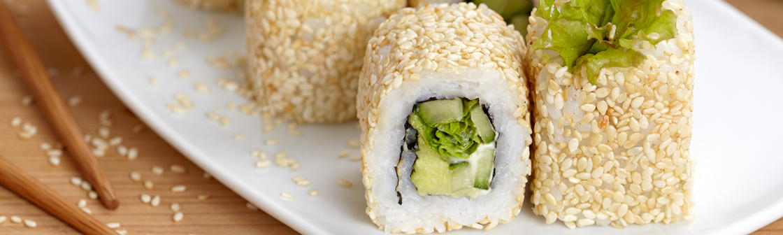 Ролл «Филадельфия кунжут»