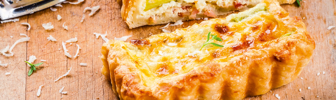 Тарт со спаржей