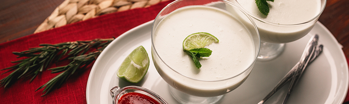 Лаймовая панакота