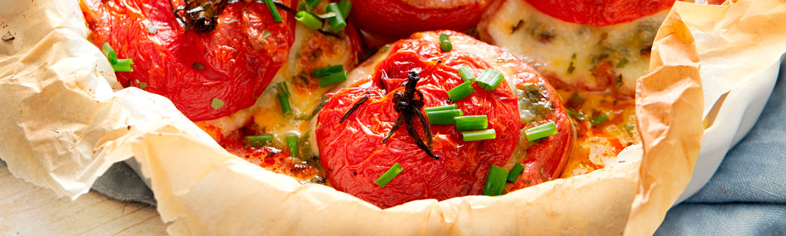 Запеченные помидоры