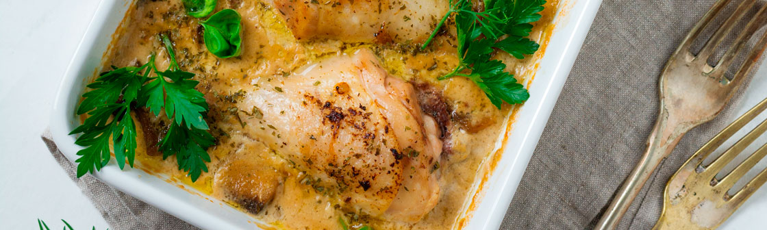 Тушеная курица