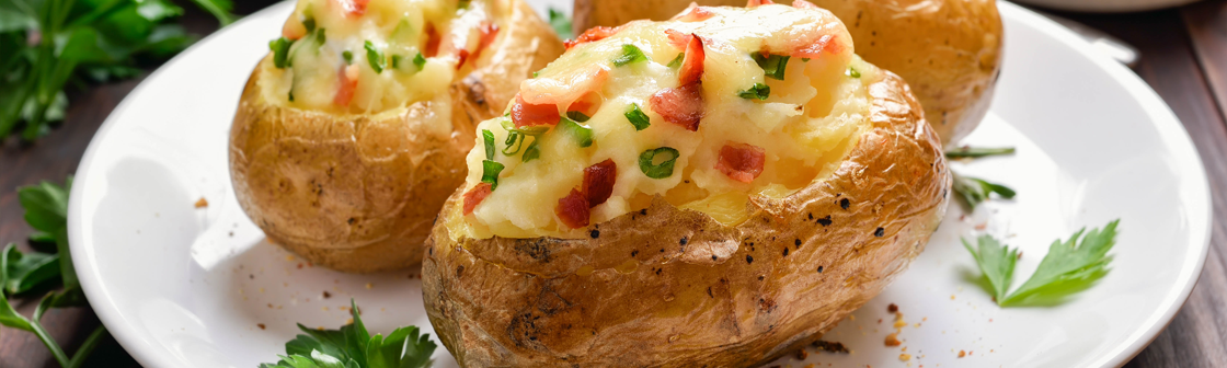 Картофель, запеченный с рикоттой