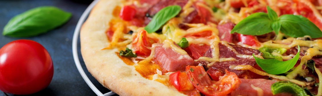 Пестрая пицца