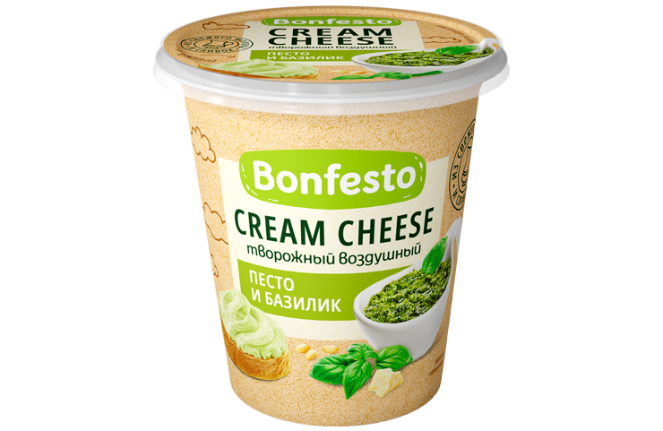 Кремчиз воздушный «Песто и базилик»