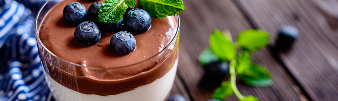 Пудинг с какао