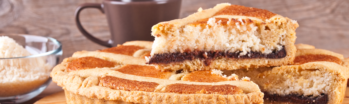 Кростата имбирная