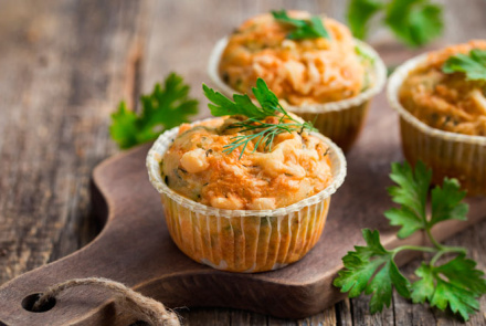 Маффины с кабачком