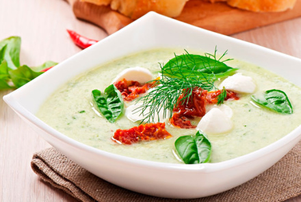 Огуречный суп-пюре