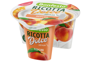 <span>Рикотта</span><br> <span>с наполнителем</span><br> <span>«Персик»</span>
