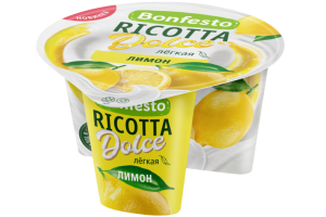 <span>Рикотта</span><br> <span>с наполнителем</span><br> <span>«Лимон»</span>