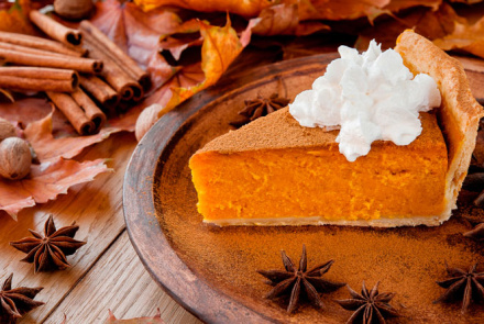 Чизкейк с тыквой