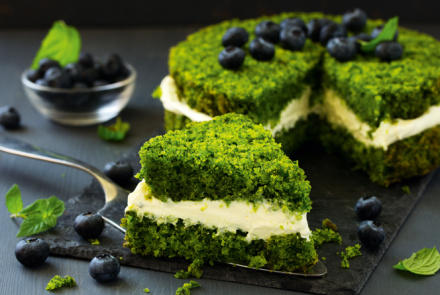 Торт из шпината