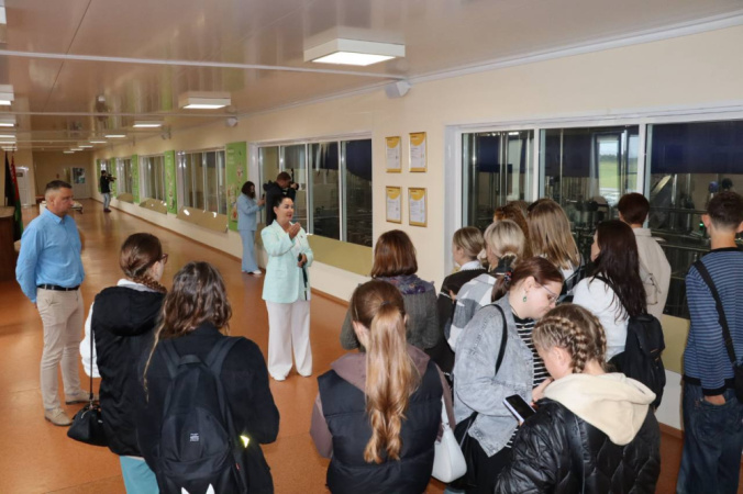 Масштабный пресс-тур прошел на Туровском молочном комбинате 