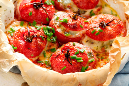 Запеченные помидоры