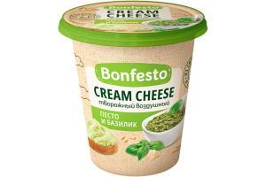 <span>Кремчиз воздушный</span><br> <span>«Песто и базилик»</span>