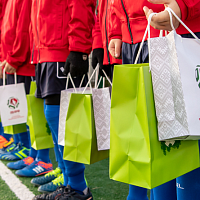 Новое футбольное поле в Петрикове