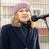 Новое футбольное поле в Петрикове